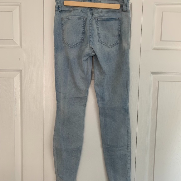 High Rise Gap Blue Legging Skinny Jeans - Picture 2 of 2